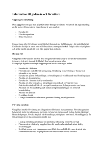 Information till godemän och förvaltare