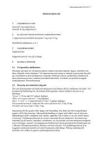 Stesolid suppository SmPC