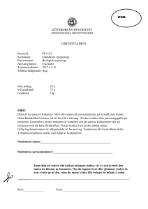 Biologisk psykologi