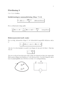 Föreläsning 9