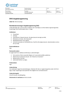 EKG långtidsregistrering