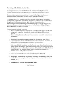 Anteckningar från skolrådsmötet 2/4