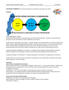 Strategisk planering