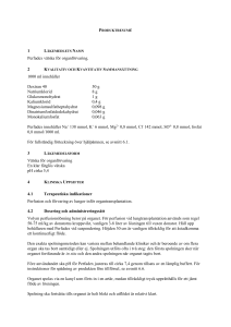Perfadex solution for organ preservation SmPC