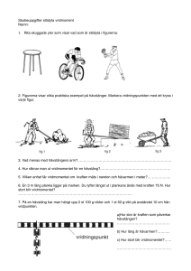 studieuppgifter vridmoment och stödyta