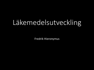 Läkemedelsutveckling
