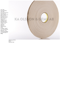 3M​™ 4085 Polyuretanfoamtejp 3M​™ 4085 Polyuretanfoamtejp