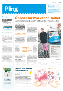 Öppnar för nya vanor i köket