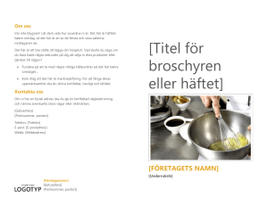 Produkt eller tjänst 2