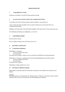 Zoledronic acid Sandoz 5 mg per 100 ml solution for infusion SmPC