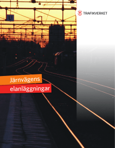 elanläggningar Järnvägens - Trafikverket