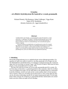 Granska - CSC