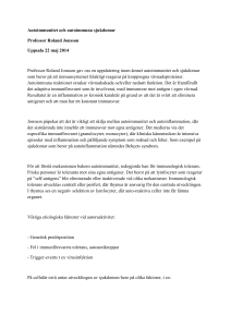 Autoimmuna sjukdomar