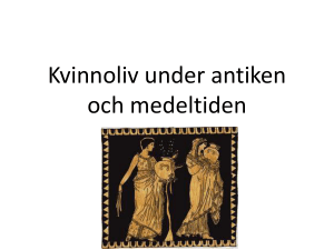 Kvinnoliv under antiken och medeltiden
