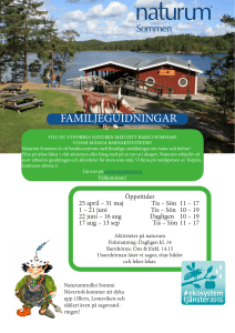 FAMILJEGUIDNINGAR