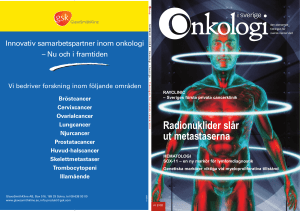 Radionuklider slår ut metastaserna