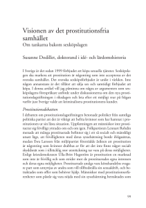 Visionen av det prostitutionsfria samhället