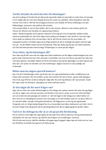 Varför började du med den här föreläsningen? Jag satt en gång och