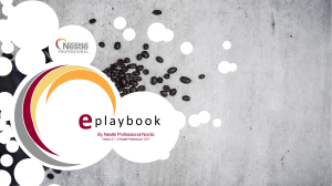 playbook - Nestlé Professional