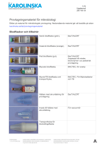 Provtagningsmateriel till mikrobiologi