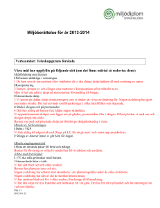 Teleskop Miljöberättelse2014