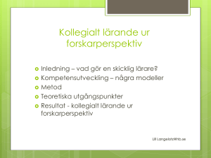 Vad gör en skicklig lärare?