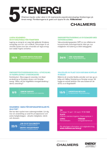 Föreläsningsserien 2014 - Chalmers tekniska högskola