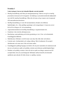 Svenska 1