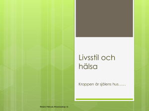 Kost – och näringslära