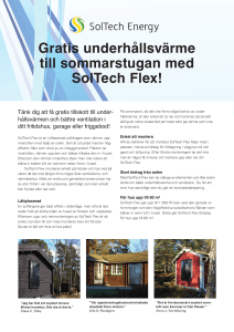 PDF för SolTech Flex - e