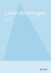 Lärarutbildningen
