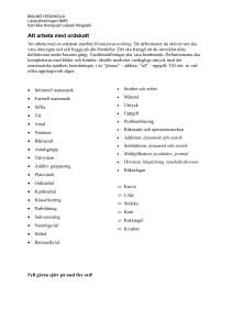 Att arbeta med ordskatt