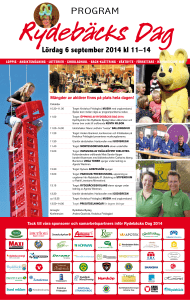 program - Vi i Rydebäck