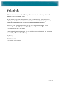 Faktabok - Ekonomismart