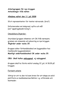 Arbetsgruppen för nya bryggan