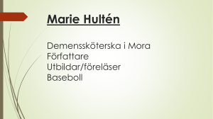 Demenssjukdomar i siffror 63 000.000.000 i Sverige 2012 1996