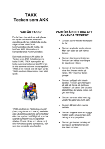 TAKK Tecken som AKK