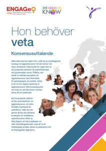 Hon behöver veta