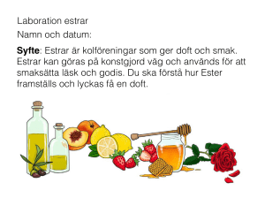 Laboration estrar