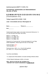 Tisdag 4 augusti 2015, kl 09.00 - 15.00