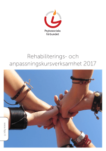 och anpassningskursverksamhet 2017