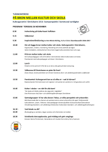 På bron mellan kultur och skola
