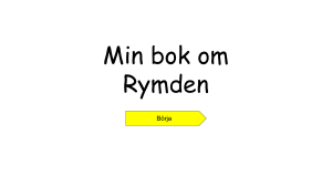 Min bok om Rymden