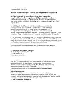 Pressmeddelande 2002-02-04 Banken mest trovärdig att hantera