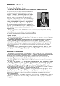 Professor Lars Beckman, Umeå: