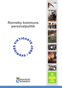 Personalpolitisk handlingsplan - Attraktiv arbetsgivare