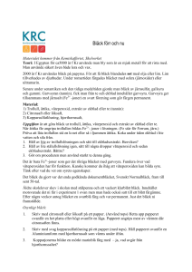 Bläck förr och nu