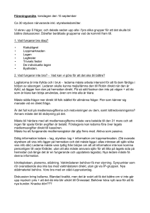 Föreningsmöte, torsdagen den 15 september Ca 30 stycken