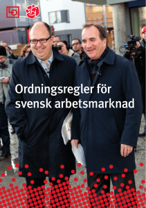 Ordningsregler för svensk arbetsmarknad