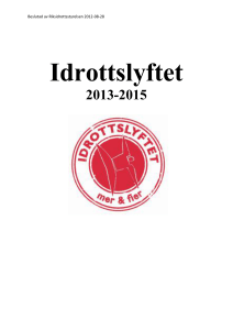 Barnrättsperspektivet - SISU Idrottsutbildarna